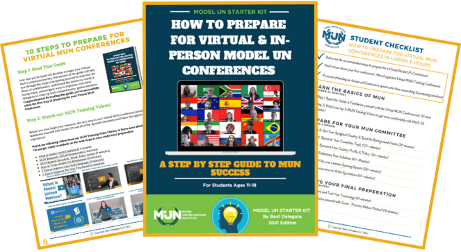 2021 Guide - How to Prepare for Virtual & In-Person MUN Conferences