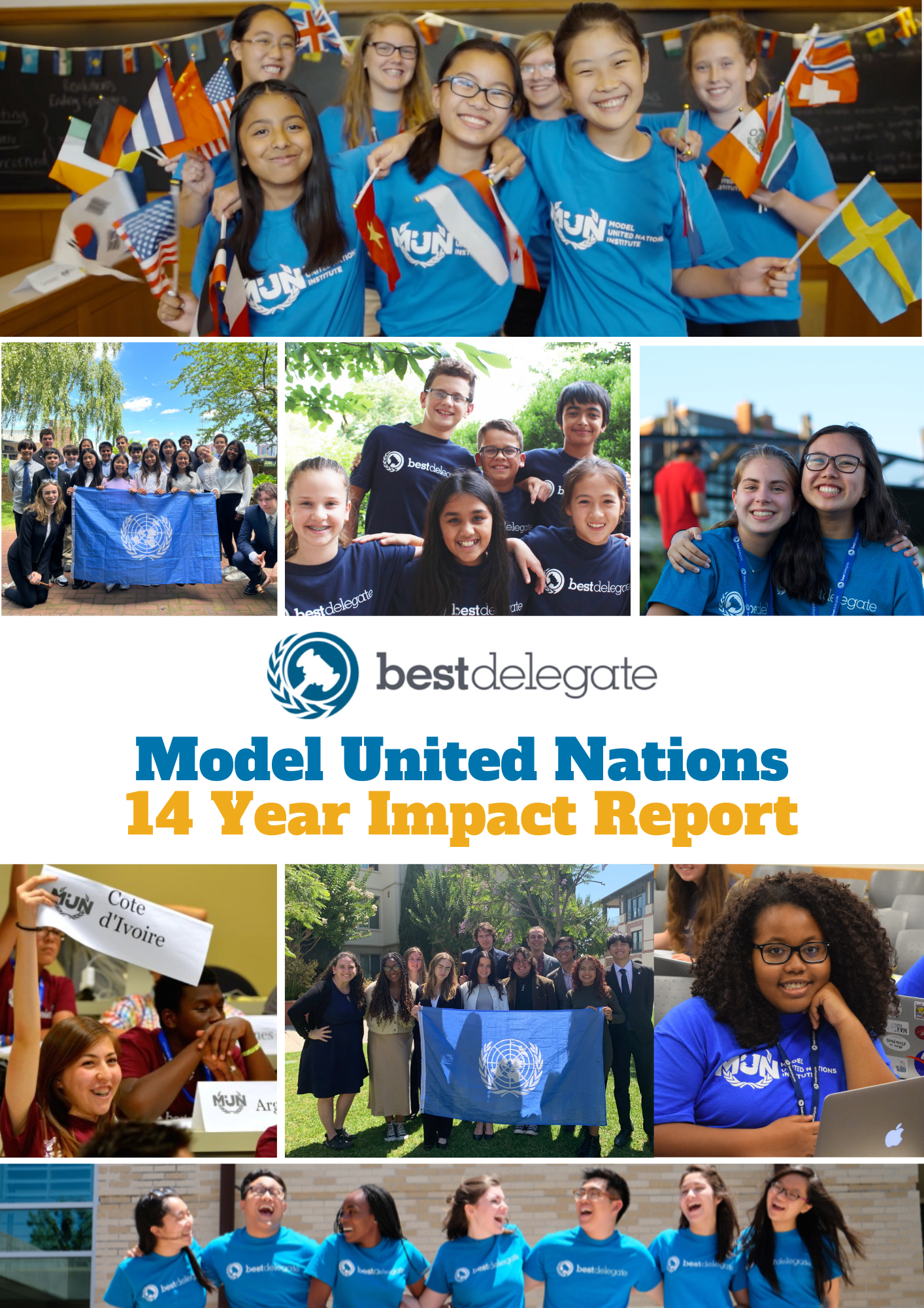 Best Delegate Model United Nations - 14 Year Impact Report - October 2025